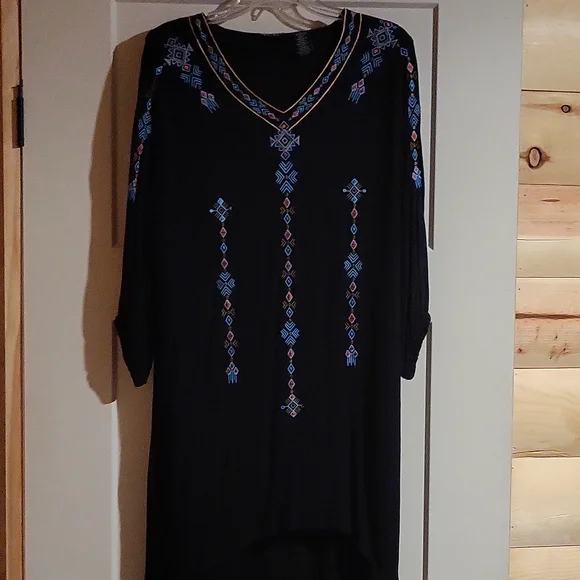 wrangler black dress Men's Wrangler Wrancher Dress Jean #00082GY main image 1